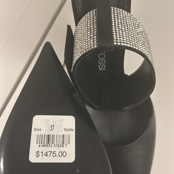NWT Sergio Rossi Black Heels - SR Paris 095 - Picture 2 of 5